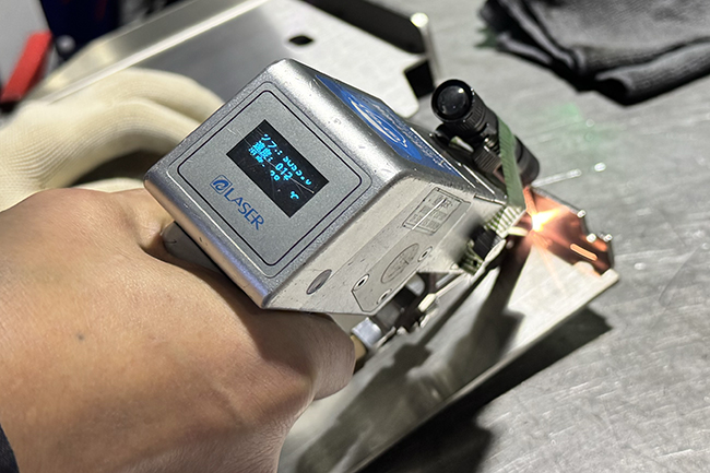 ハンディファイバーレーザー