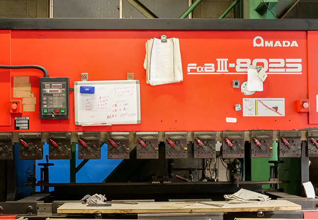 油圧ベンダー(プレスブレーキ)-FαBIll-8025